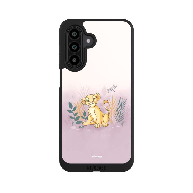 Galaxy A17 5G NIVOpure Nala avec des fleurs