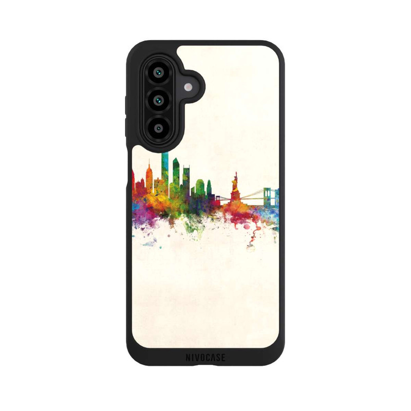 Galaxy A17 5G NIVOpure New York Ligne d'horizon V2 arrière-plan vintage