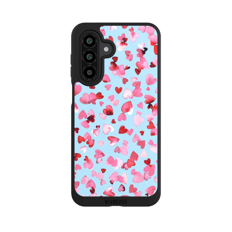 Galaxy A17 5G NIVOpure Valentinstagsherzen in rosa blau
