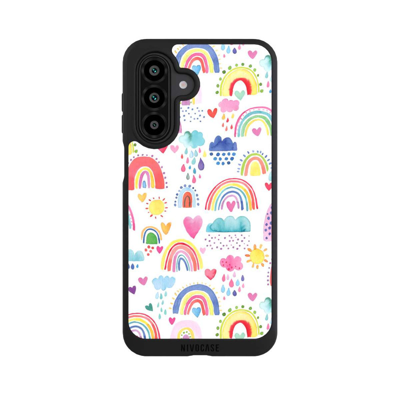Galaxy A17 5G NIVOpure Lovely Rainbows Multi Rouge