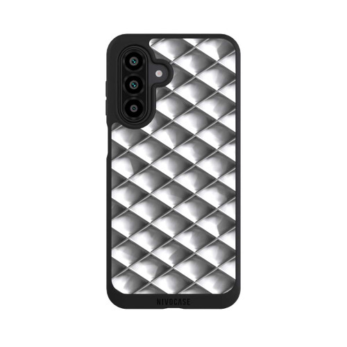 Samsung Galaxy A17 5G NIVOpure Glamour Silver Squares