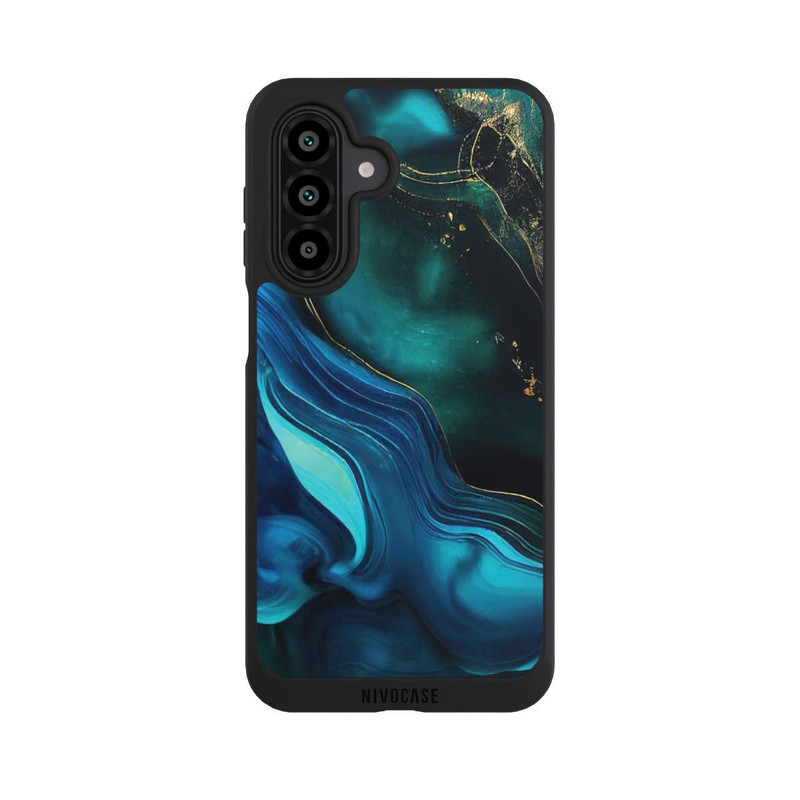 Galaxy A17 5G NIVOpure Encre bleue et dorée