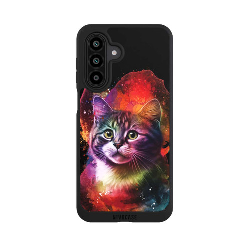 Samsung Galaxy A17 5G NIVOpure Happy Kitty Schwarz