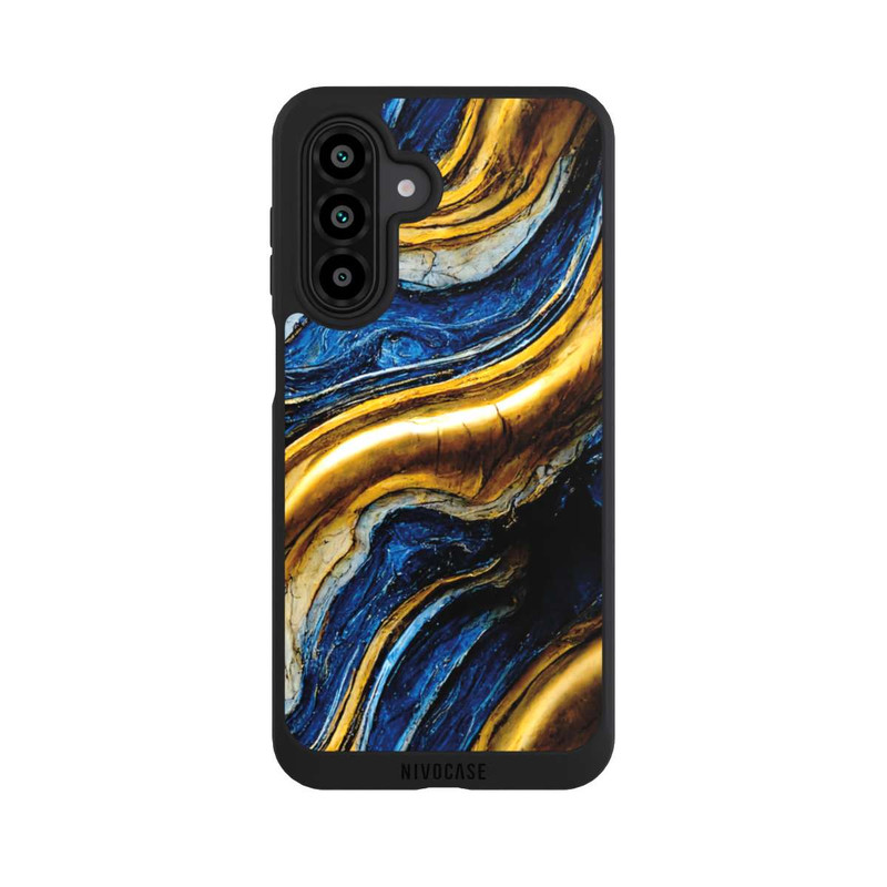 Galaxy A17 5G NIVOpure Structure Aspect Bleu Royal Et Or