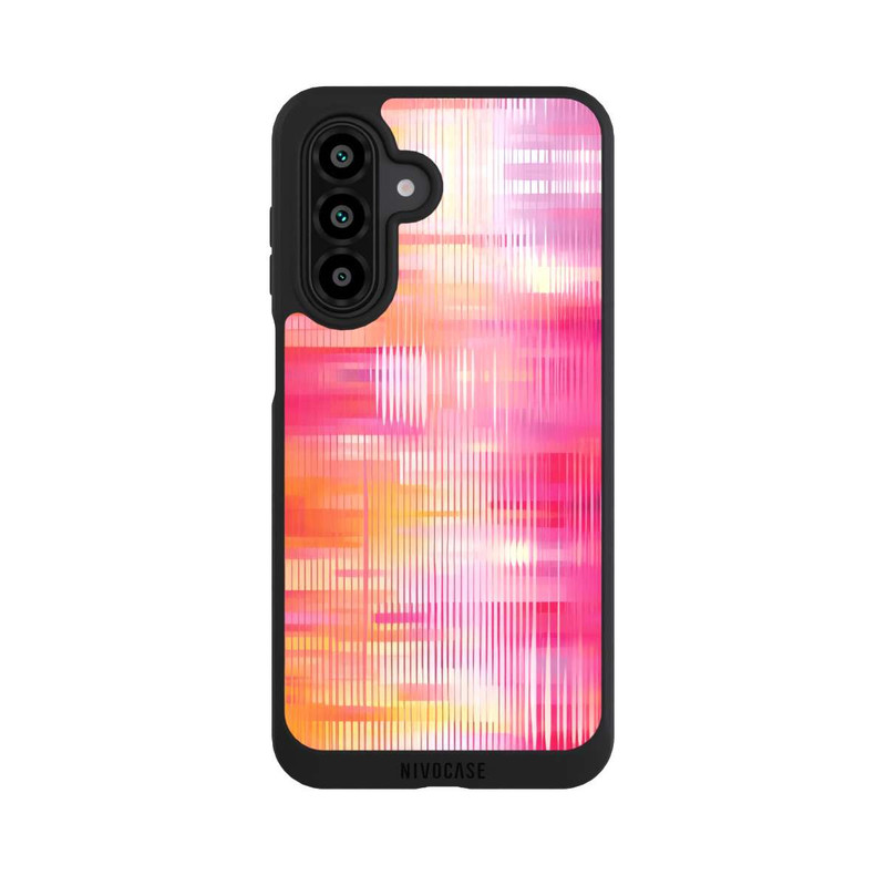 Galaxy A17 5G NIVOpure Glitch Rose Orange