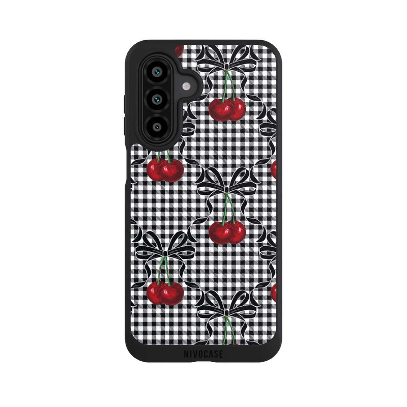 Galaxy A17 5G NIVOpure Motif cerise noir