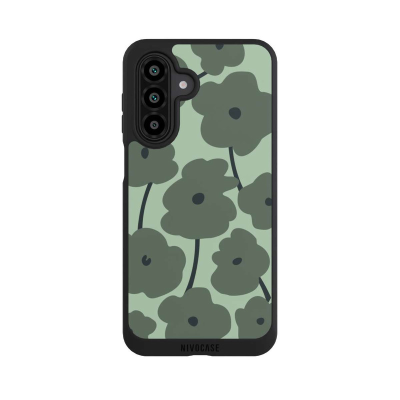 Galaxy A17 5G NIVOpure Fleurs Minimalistes Vertes