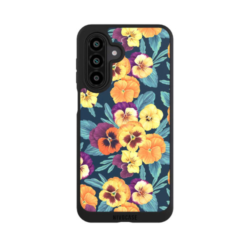 Samsung Galaxy A17 5G NIVOpure Pansies on Navy
