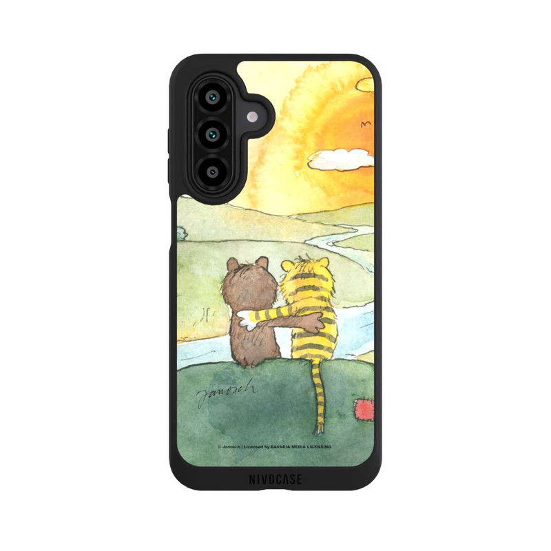 Galaxy A17 5G NIVOpure Bär und Tiger Sonnenuntergang
