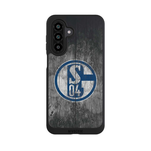 Samsung Galaxy A17 5G NIVOpure Schalke 04 Holz Look