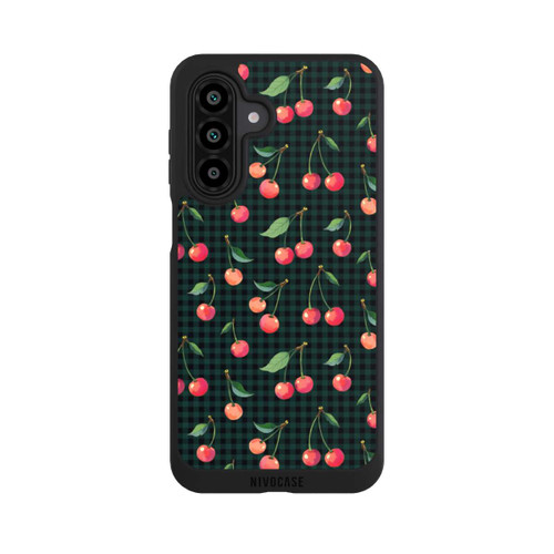 Samsung Galaxy A17 5G NIVOpure Cherries and Green Gingham