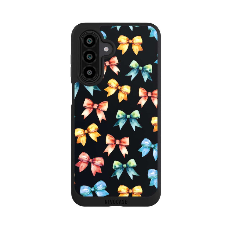 Galaxy A17 5G NIVOpure Rainbow Bows Black