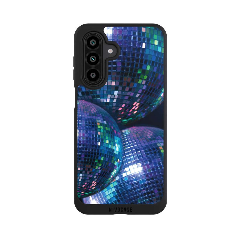 Galaxy A17 5G NIVOpure Discokugel Blau Schwarz Partytime mit KI