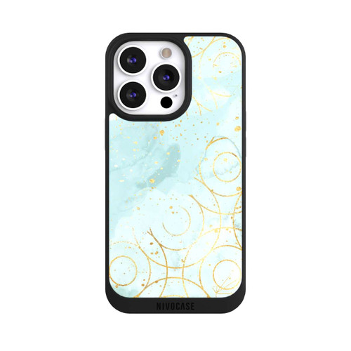 Apple iPhone 13 Pro NIVOpure Marmormuster grün