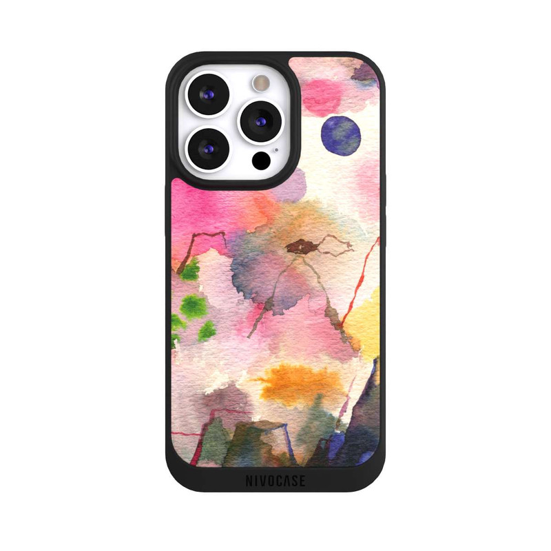 iPhone 13 Pro NIVOpure Aquarell bunte Berge