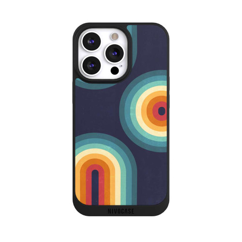 Apple iPhone 13 Pro NIVOpure Double Rainbow on Blue