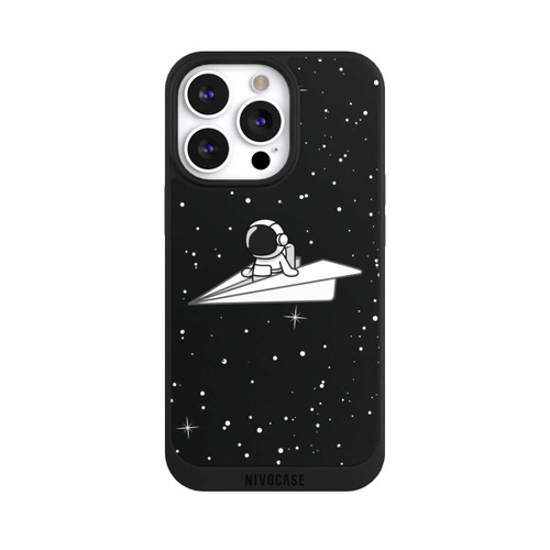 Apple iPhone 13 Pro NIVOpure Astronaut Paper Plane Comic
