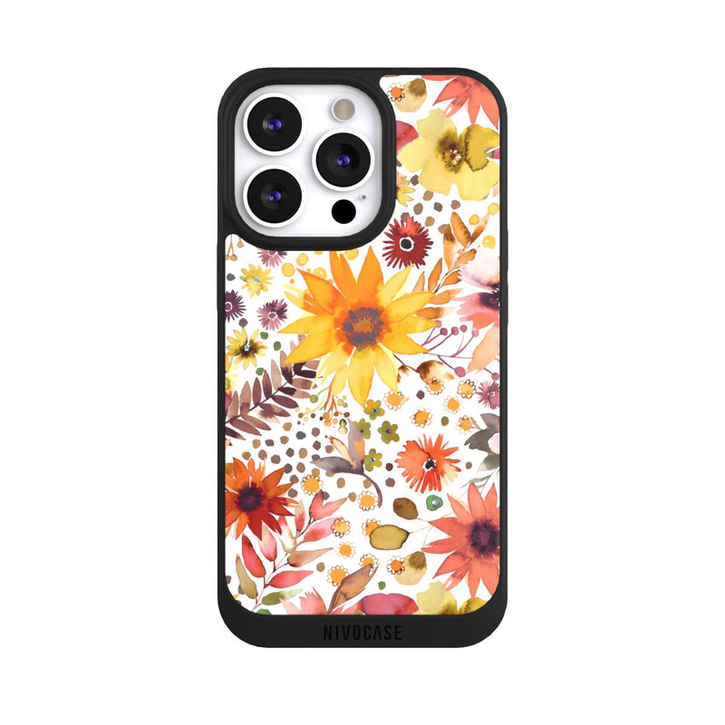 iPhone 13 Pro NIVOpure Fleurs d'aquarelle florale