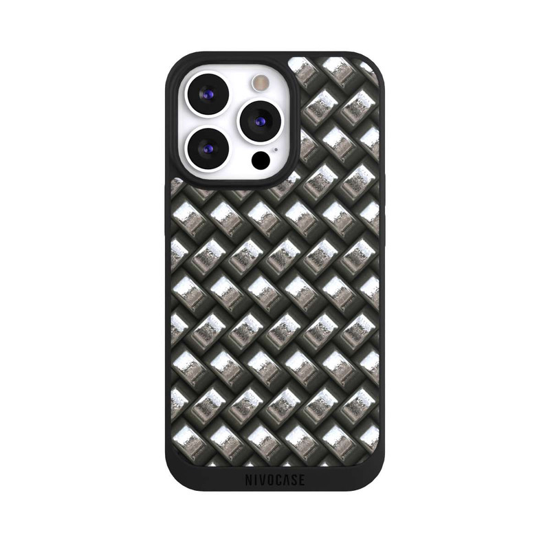 iPhone 13 Pro NIVOpure Glamour Silver Metal
