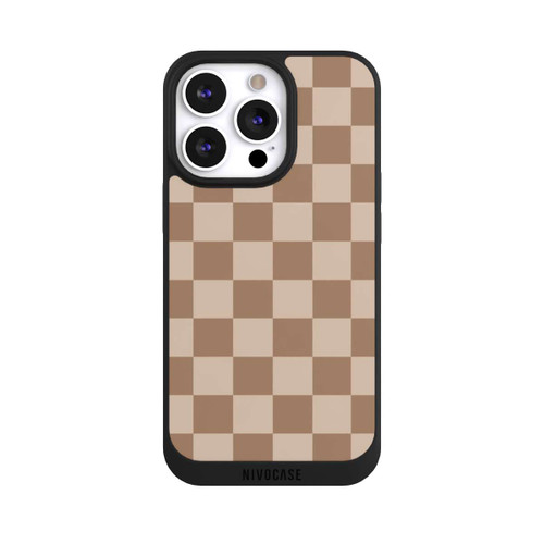 Apple iPhone 13 Pro NIVOpure Brown check