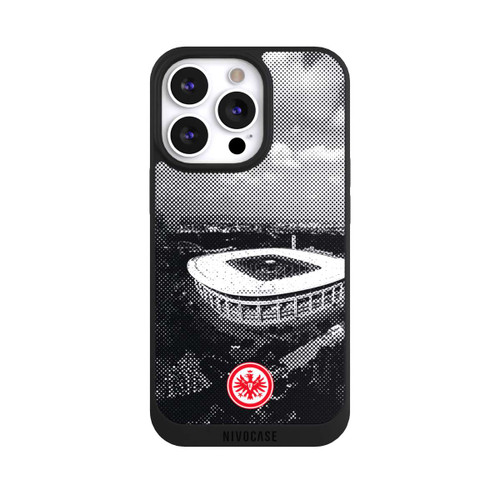 Apple iPhone 13 Pro NIVOpure SGE Stadion Schwarz Weiß