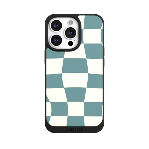 Apple iPhone 13 Pro NIVOpure Schachbrett Petrol