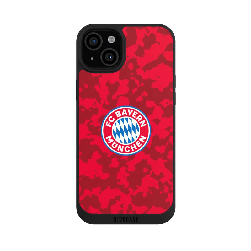 iPhone 15 Plus NIVOpure Camouflage Muster FCB