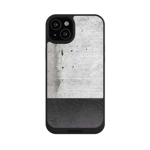 Apple iPhone 15 Plus NIVOpure Leder und Beton