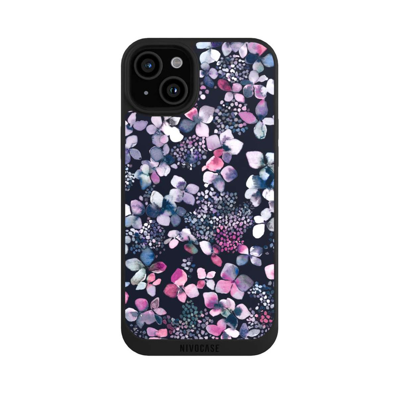 iPhone 15 Plus NIVOpure Hortensie dunkel