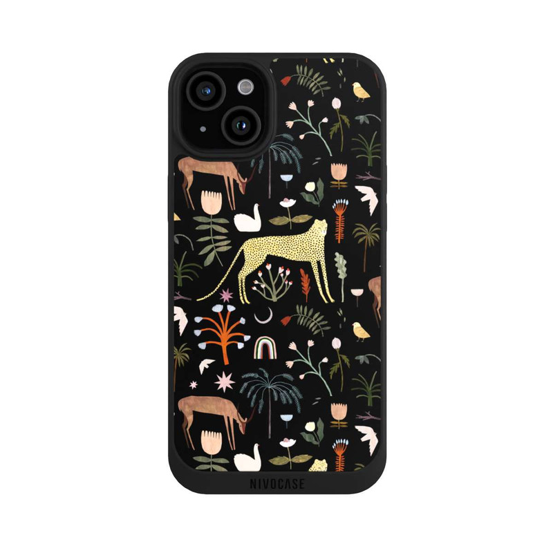 iPhone 15 Plus NIVOpure Wilde Gartenbuchstaben von Léa Le Pivert