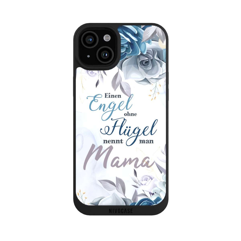 iPhone 15 Plus NIVOpure Engel Mama Blumen