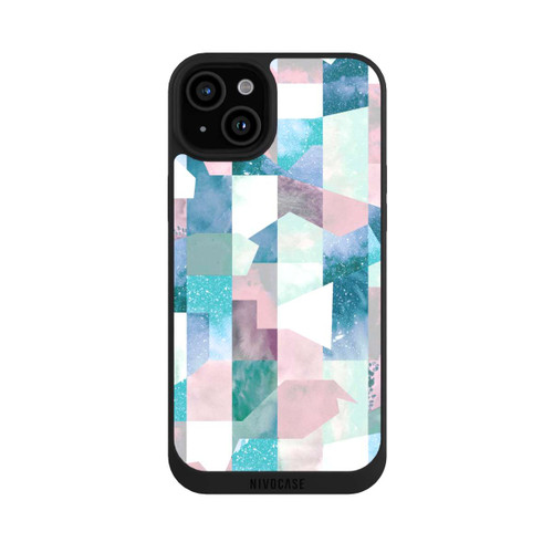 Apple iPhone 15 Plus NIVOpure Collage Textur Pastell