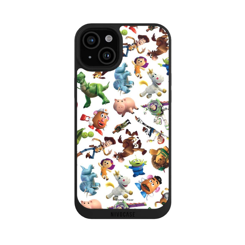 iPhone 15 Plus NIVOpure Toy Story-Muster 
