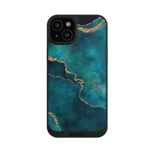 Apple iPhone 15 Plus NIVOpure Edelstein glänzend aquamarin