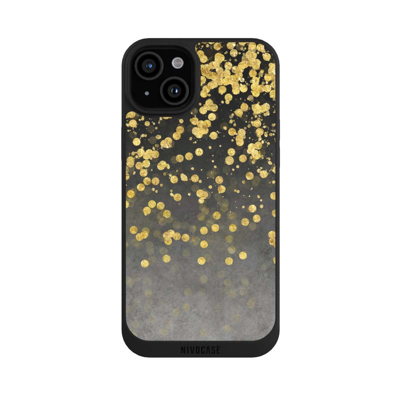 iPhone 15 Plus NIVOpure glänzender Goldregen