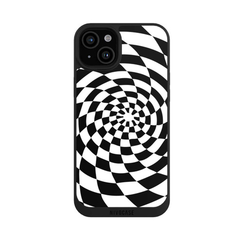 Apple iPhone 15 Plus NIVOpure Schwarz-Weiß Illusion