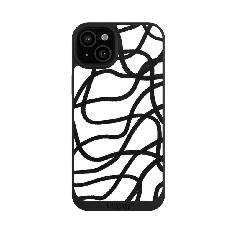 iPhone 15 Plus NIVOpure Schwarze Linien
