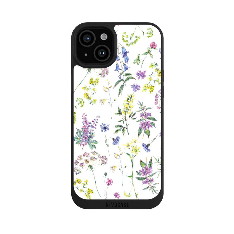 iPhone 15 Plus NIVOpure Wald und Wiesenblumen