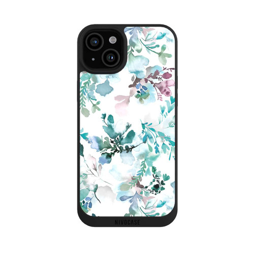 Apple iPhone 15 Plus NIVOpure Zarte Herbstblumen Eukalyptus