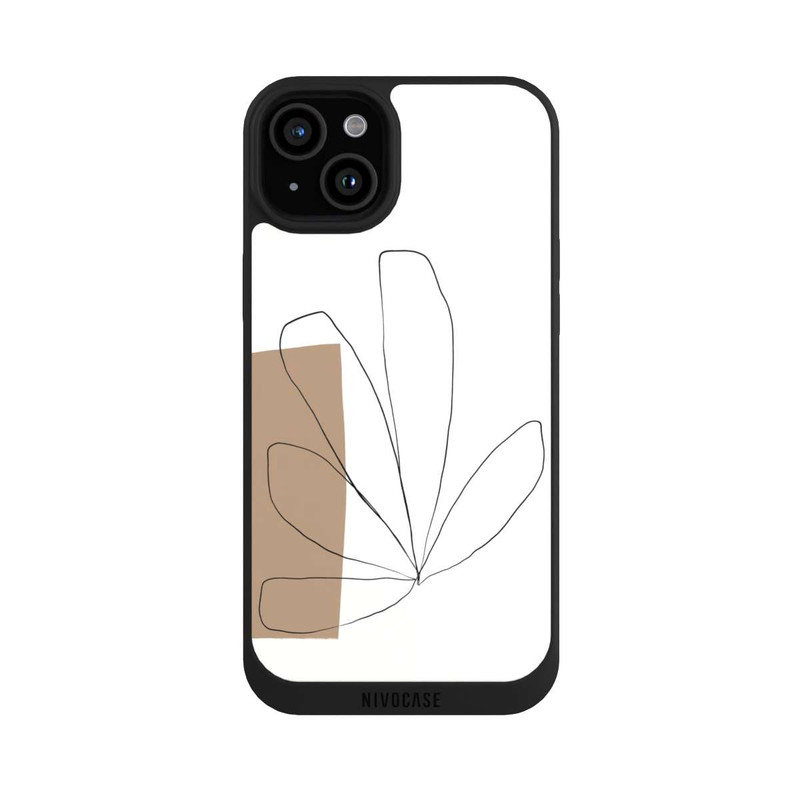 iPhone 15 Plus NIVOpure Blumen und Formen Nr. 2 - Anastasia Sawall