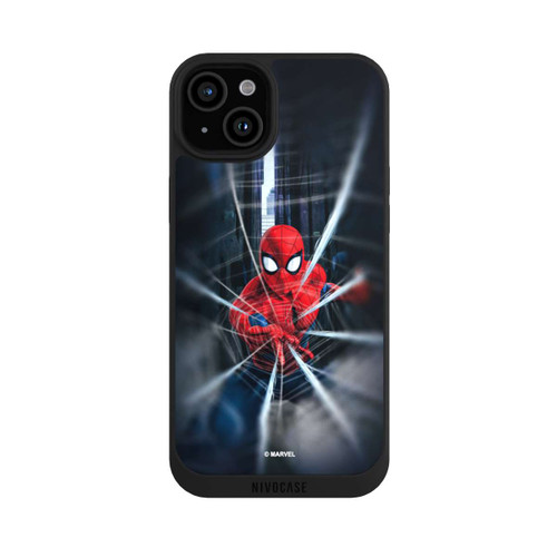 Apple iPhone 15 Plus NIVOpure Spider-Man Webs In Action