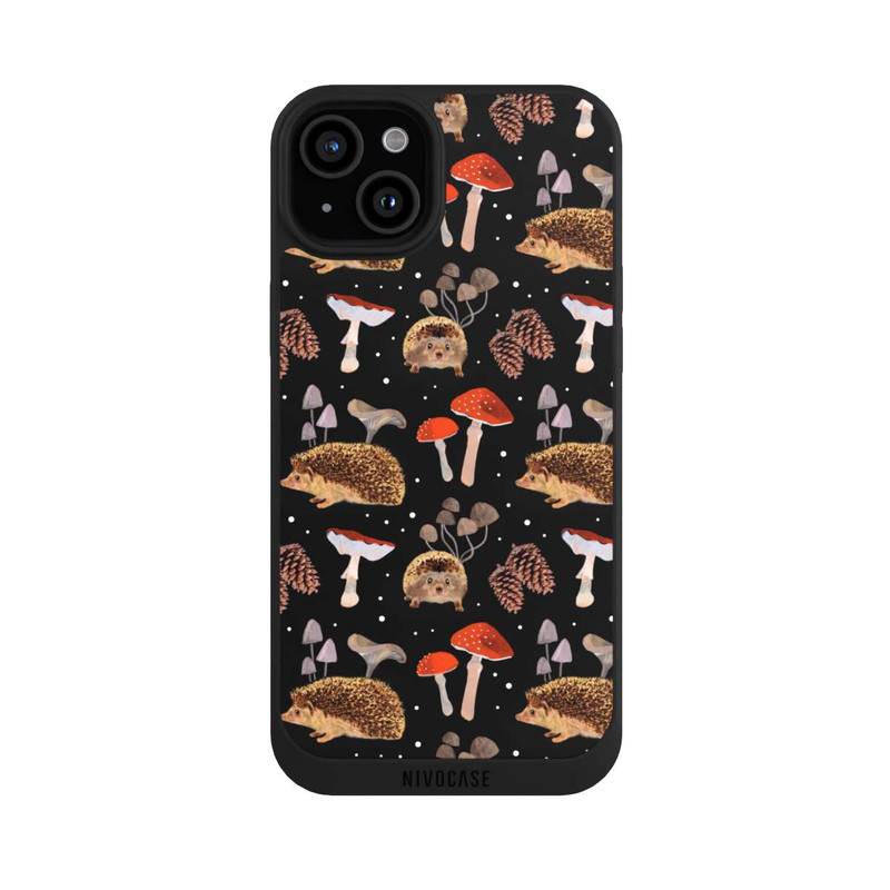 iPhone 15 Plus NIVOpure Igel und Pilze