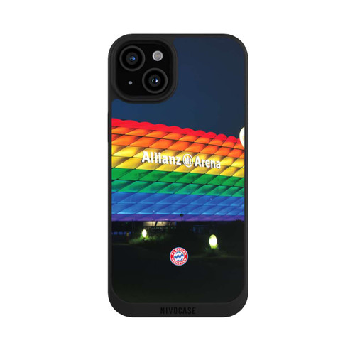 Apple iPhone 15 Plus NIVOpure Allianz Arena Regenbogen