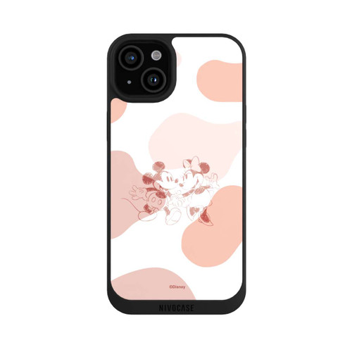 Apple iPhone 15 Plus NIVOpure Micky and Minnie halten händchen Boho