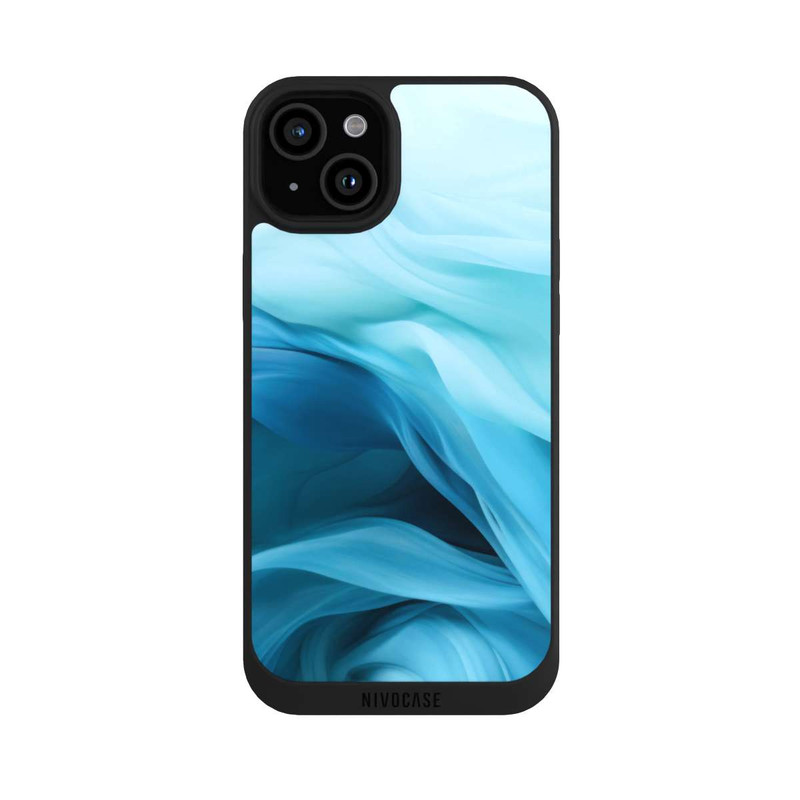 iPhone 15 Plus NIVOpure Smooth Blue Texture