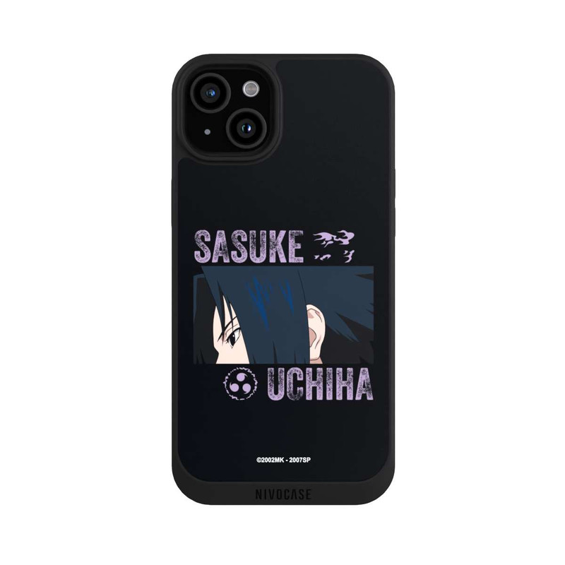 iPhone 15 Plus NIVOpure Sasuke Uchiha Close-Up