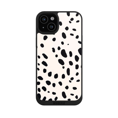 Apple iPhone 15 Plus NIVOpure Tiermuster Gepard Schwarz