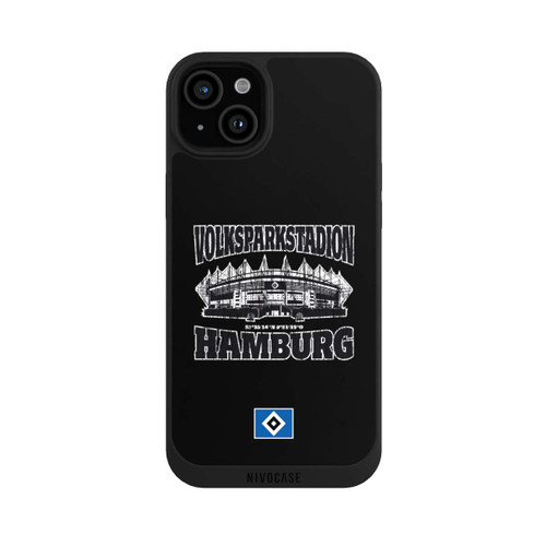 Apple iPhone 15 Plus NIVOpure HSV Volksparkstadion Schwarz