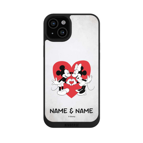 Apple iPhone 15 Plus NIVOpure Minnie und Micky Personalisierbar