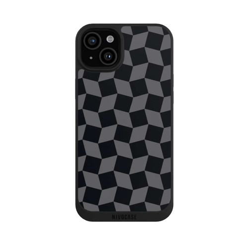 Apple iPhone 15 Plus NIVOpure 3D Würfel-Muster Effektt